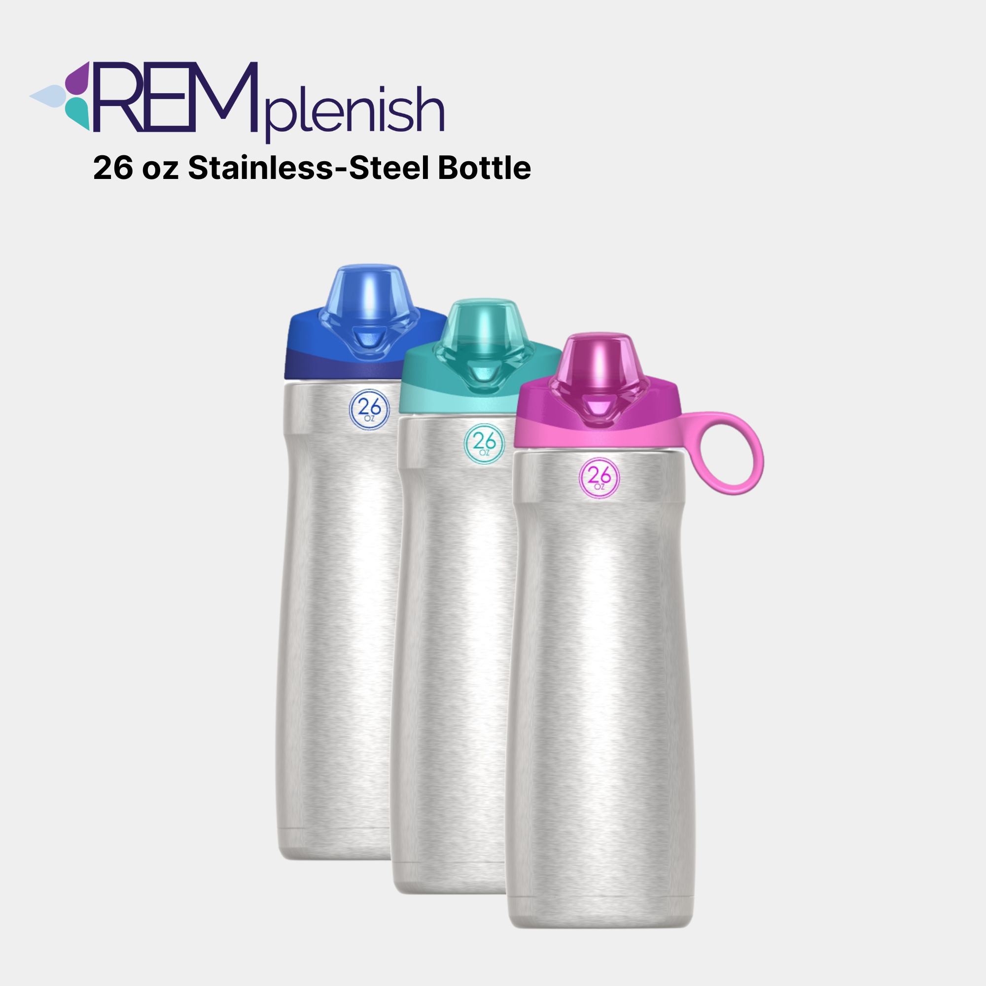 26 oz Stainless-Steel Bottle