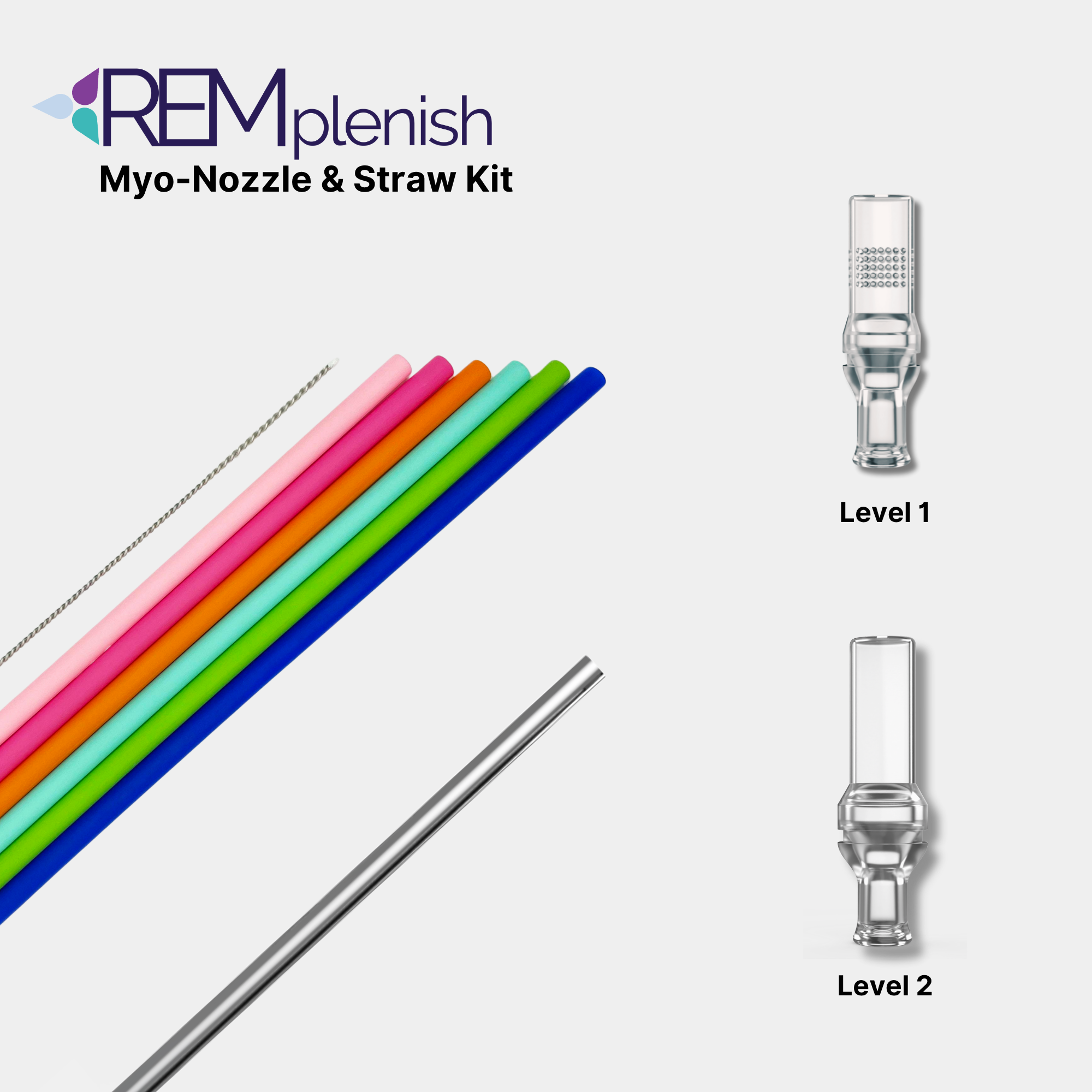 REMplenish™ Myo-Nozzle & Straw Kit