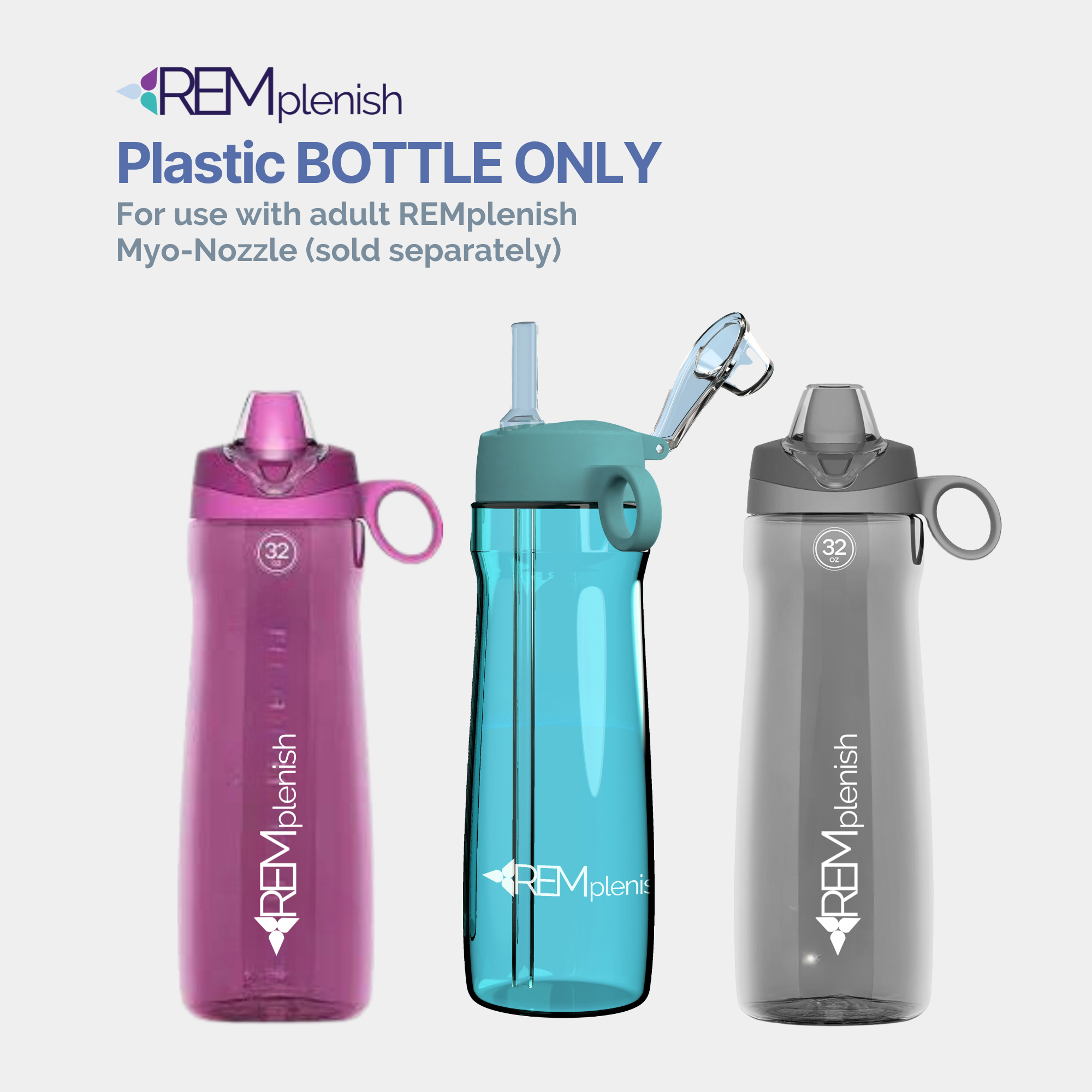 REMplenish™ Plastic Bottle (For Bottle Kit)