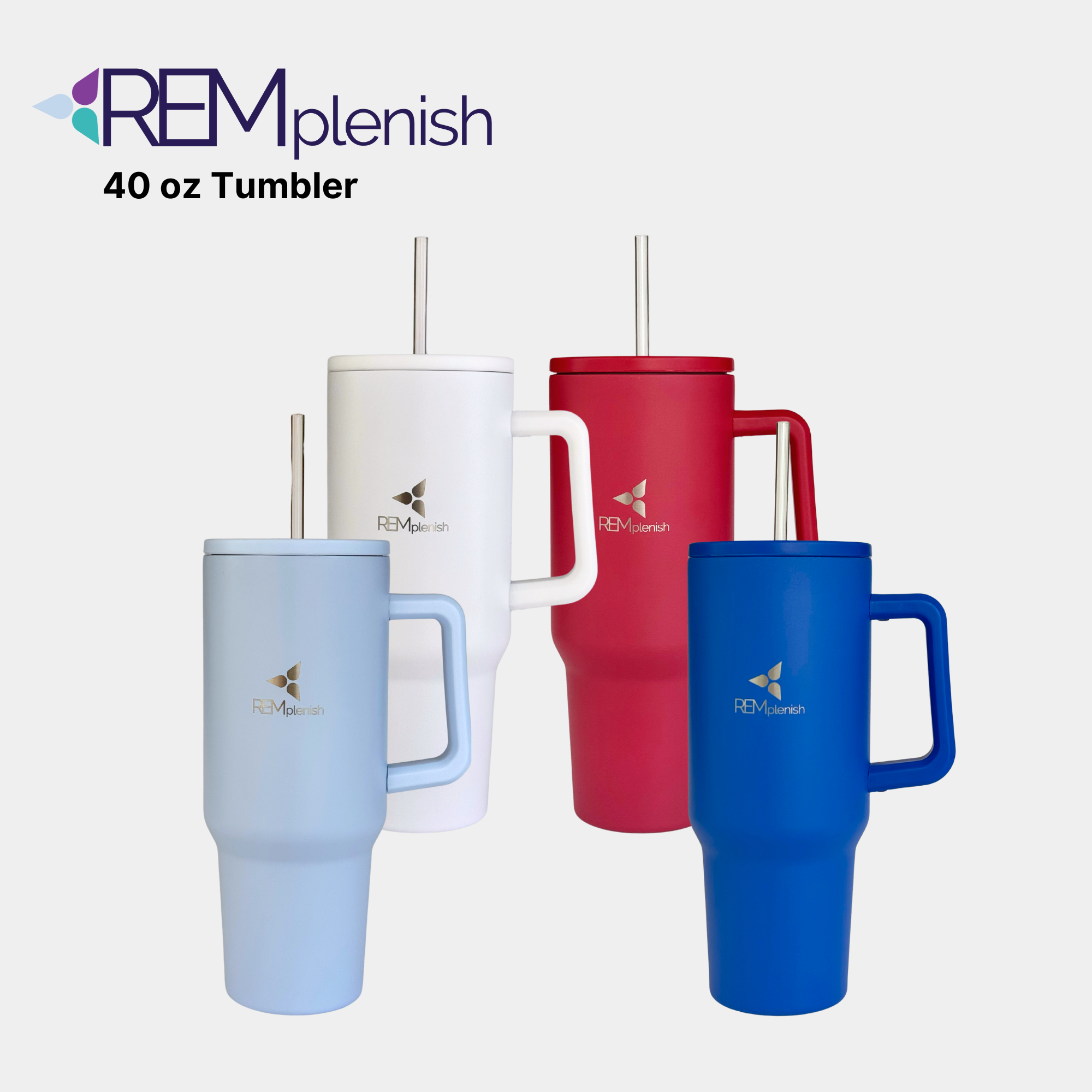 40 oz Stainless-Steel Tumbler