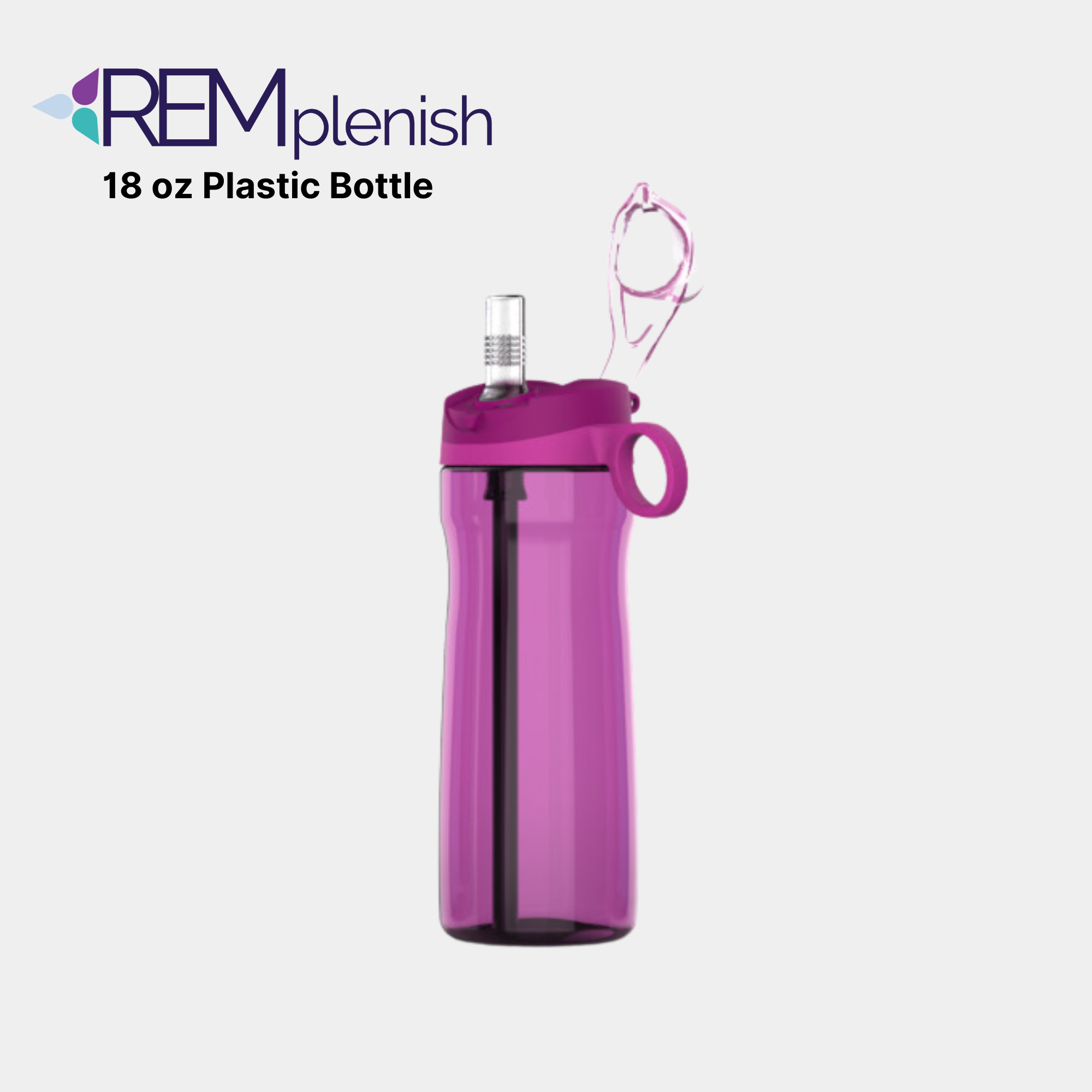 18 oz Plastic Bottle