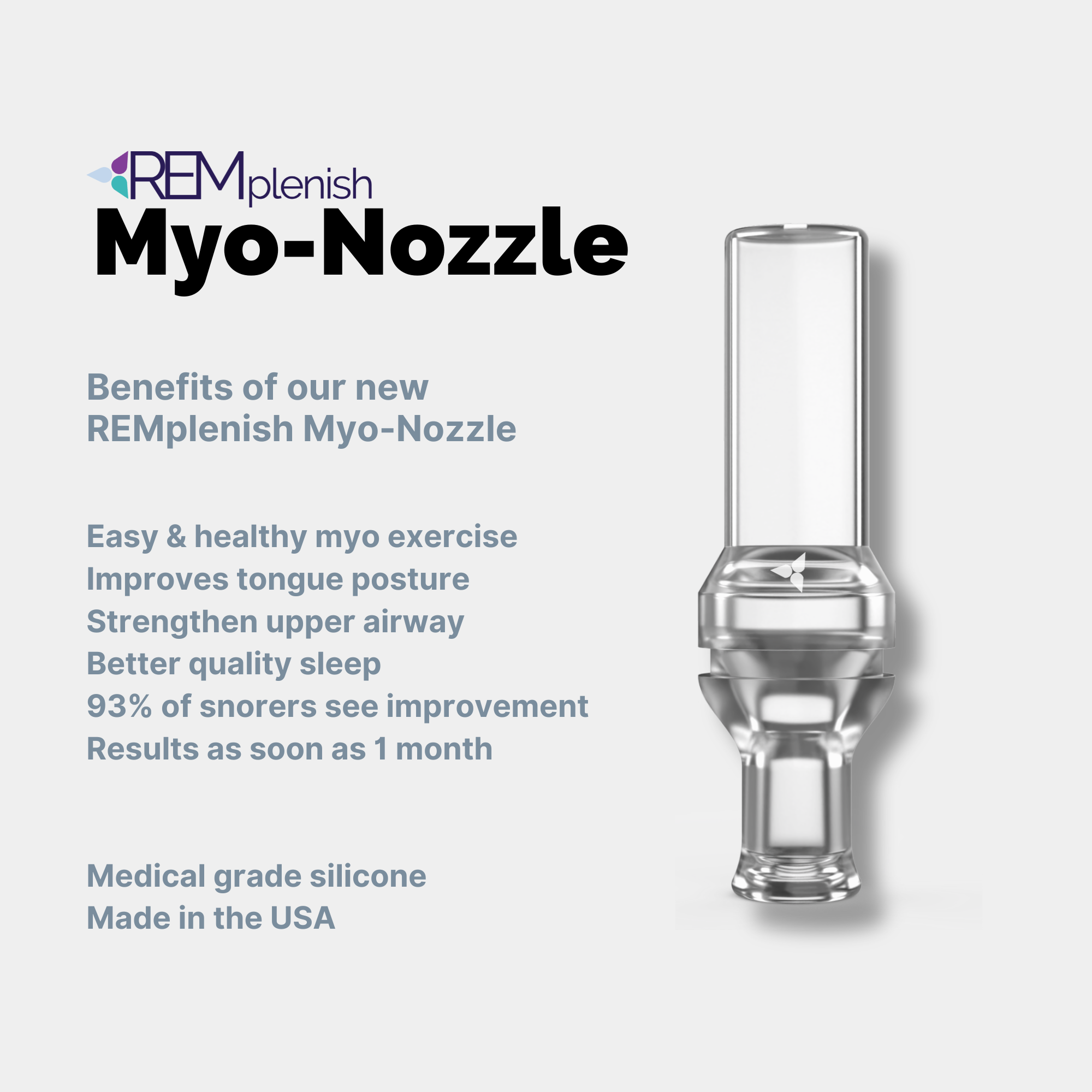 REMplenish™ Myo-Nozzle - Adult