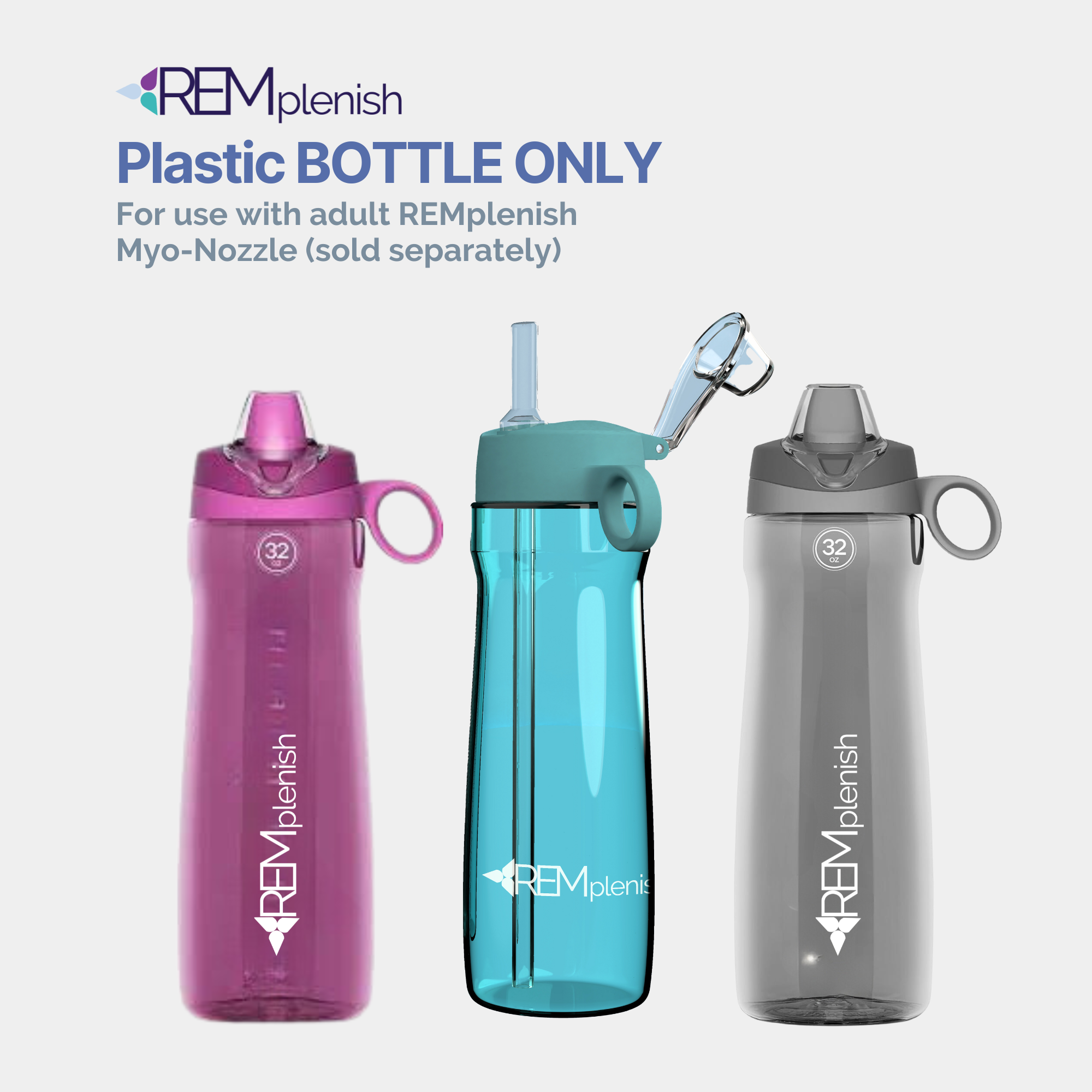 REMplenish™ Plastic Bottle - Adult (Bottle Only)