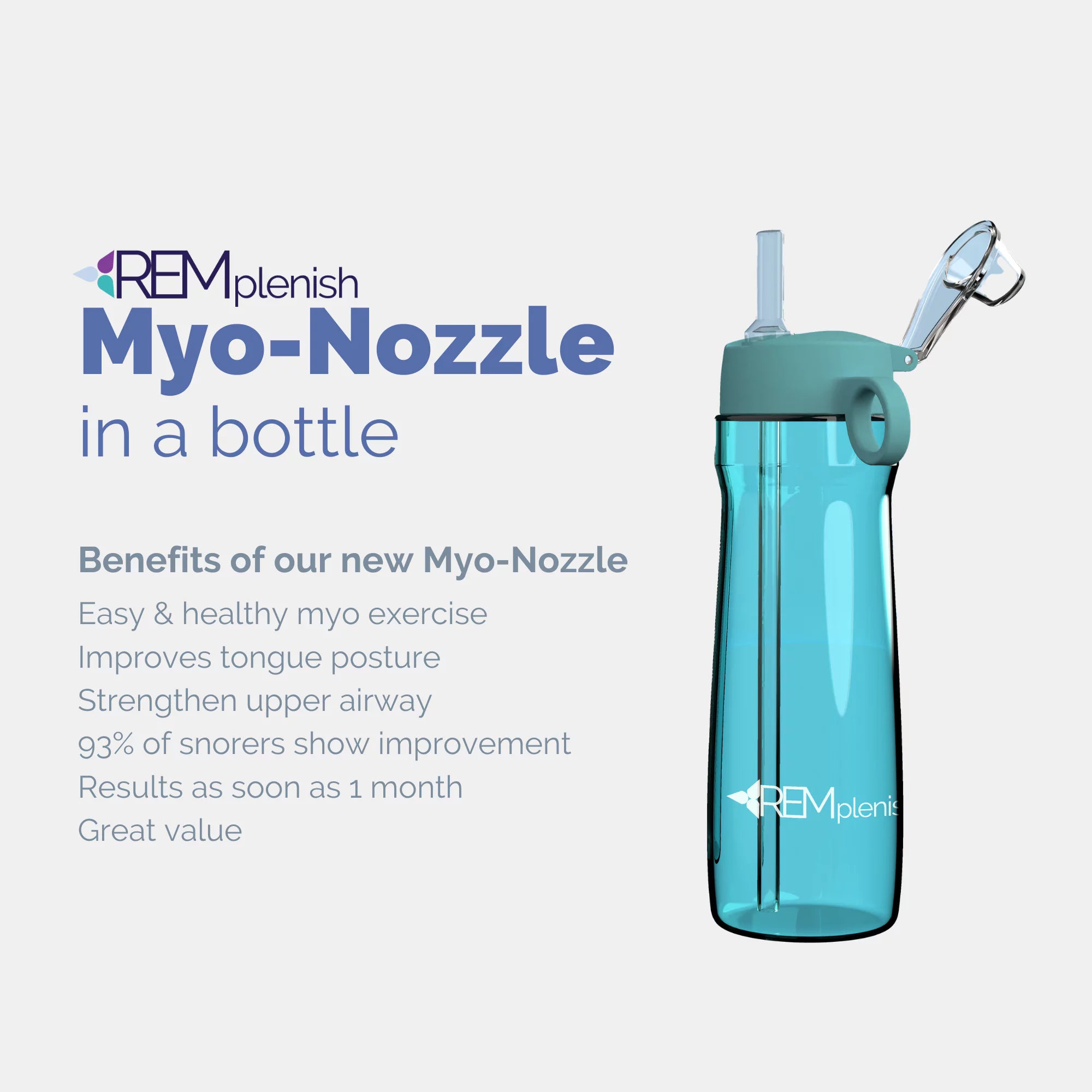 REMastered Sleep REMplenish Myo-Nozzle Plastic Bottle Kit