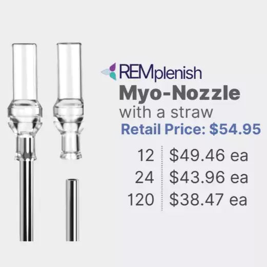 Remplenish™ Myo-Nozzle Steel Bottle Kit - Optimal Sleep Airway Health