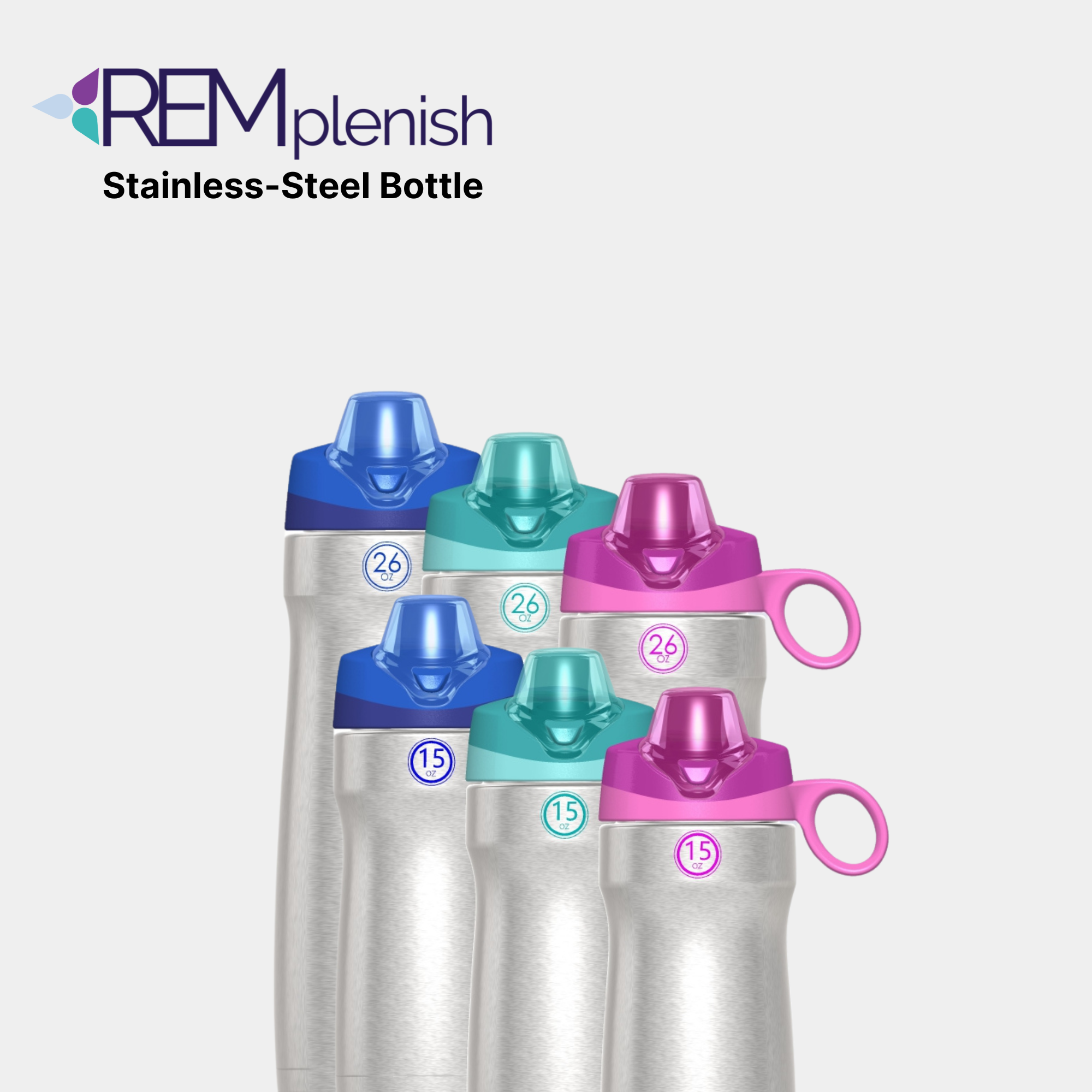REMplenish™ Stainless-Steel Bottle