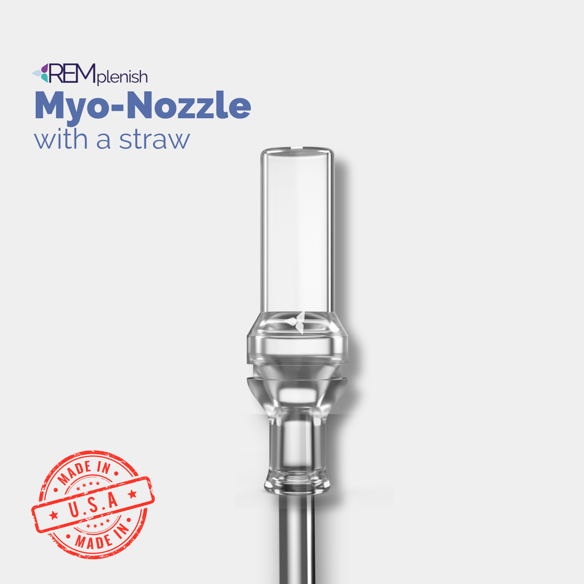 REMplenish™ Myo-Nozzle & Straw - Adult