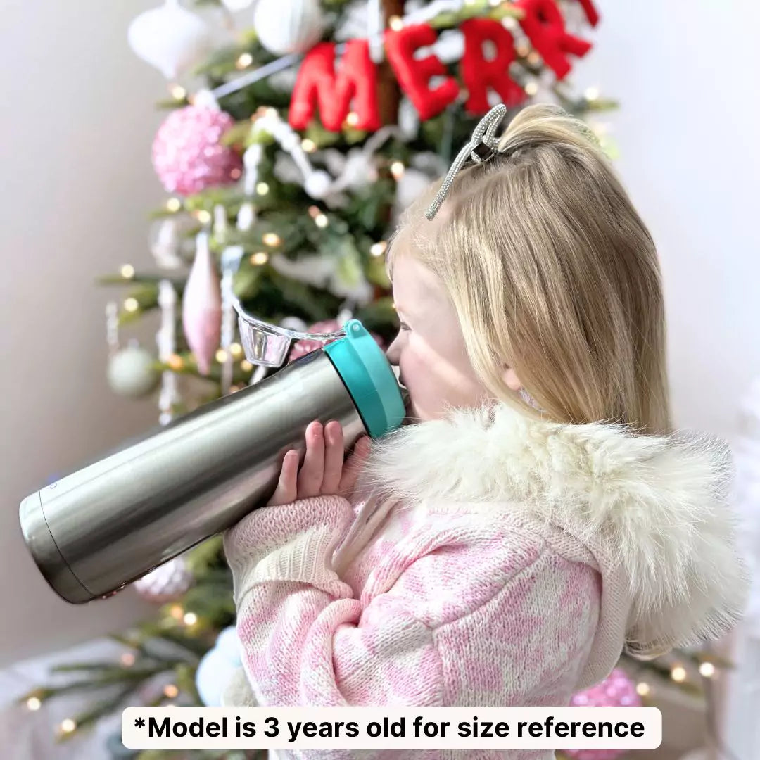 REMplenish Jr™ Myo-Nozzle with Adapter and Stainless Steel Bottle - Child